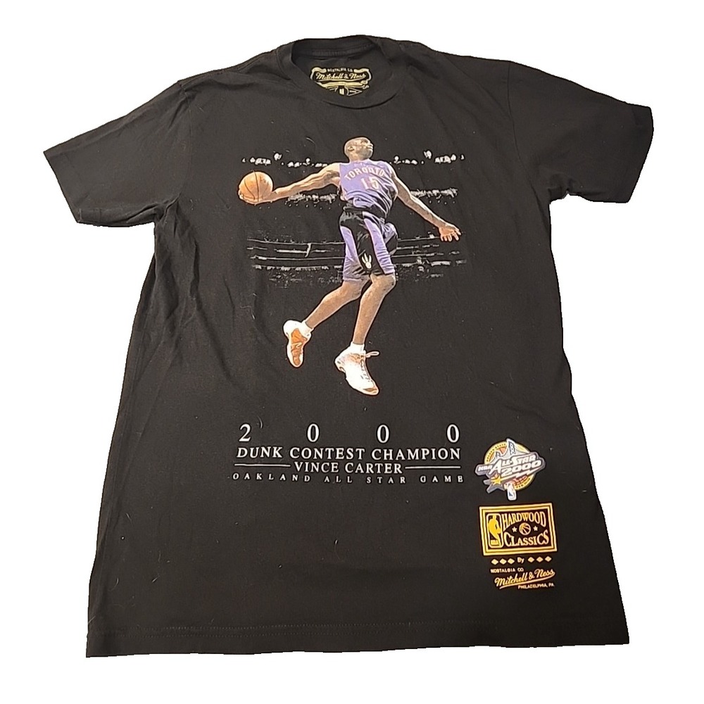 Mitchell & Ness Vince Carter shirt Mens Medium 2000 Dunk Contest Champion Y2K